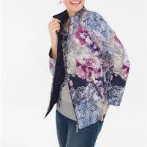 Chicos Reversible Puffer Jacket